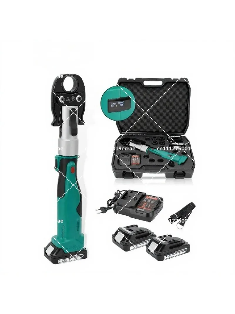Hydraulic Mini Battery Pipe Crimping Tool Li-ion Rechargeable Stainless Steel Pipe Crimper