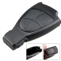 3 przyciski klucz samochodowy inteligentne etui wymiana obudowy futerał na pilota zdalnego sterowania nadające się do-Mercedes-Benz W168 W202 W203 W208 W210 W211