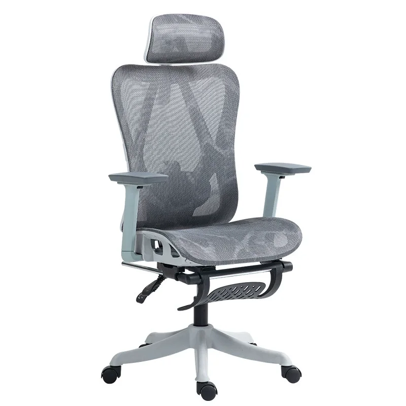 

ZC02 Modern Design Executive Office Chair High Back Computer Recliner with Adjustable Mesh Rotating Metal Ergonomics