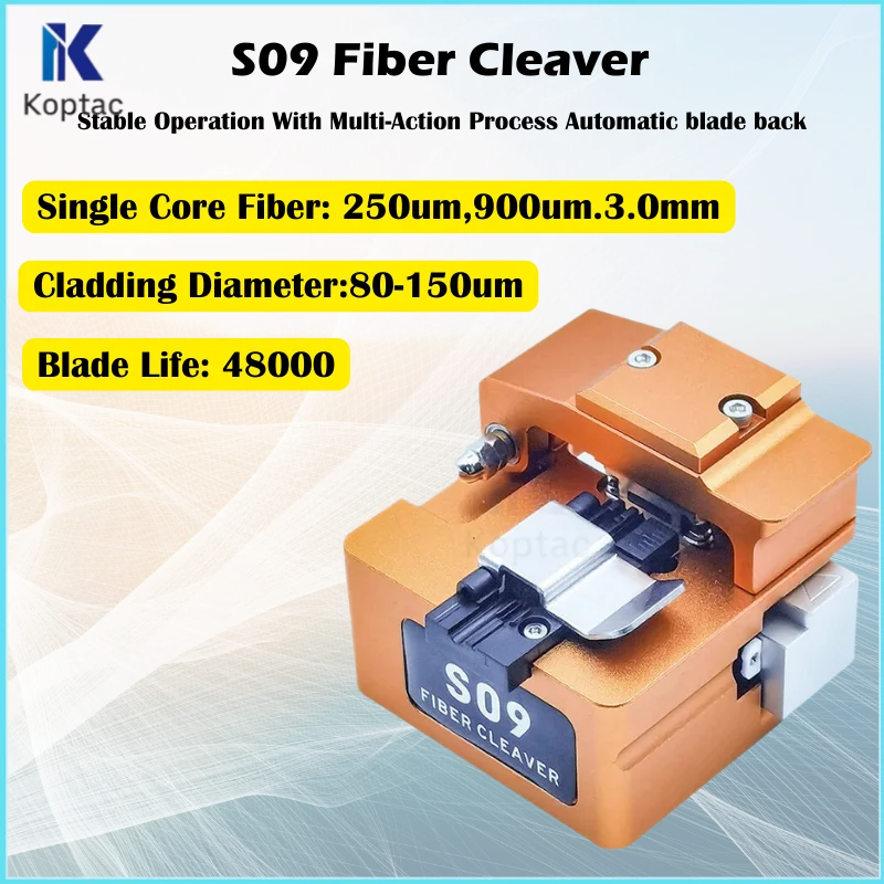 

Signal Fire S09 Fiber Cleaver Cutter AI-9 AI-8C Optic Cleaver Optical Fusion Splicer Cutting Knife