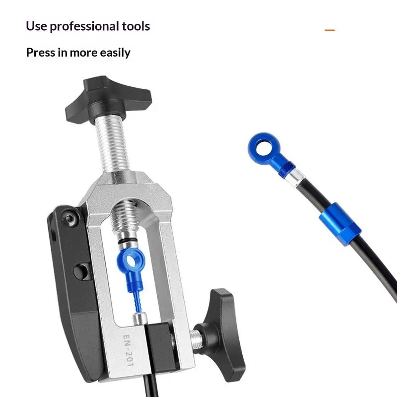 Bicycle Hydraulic Brake Banjo Fitting Kit BH90 Compatible Oil Needle Olive Head for Cycling Enthusiasts and Home Mechanics - view 4