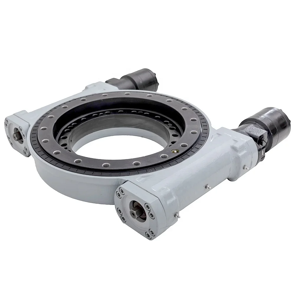 

Dual Worm Slewing Drives for Mobile Truck Slewing Bearings Product Category