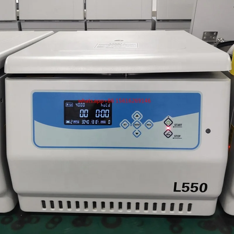 

L550 Factory Cheap Price Tabletop Low Speed Large Capacity Medical Centrifuge With Max 5500RPM