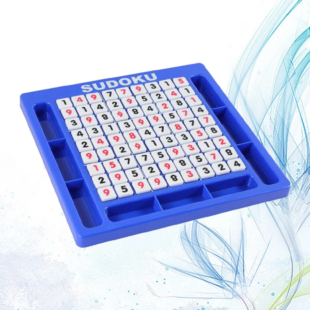 Sudoku Game Chess Kids Numbers Checkerboard Toy Playing Logical Reasoning Training