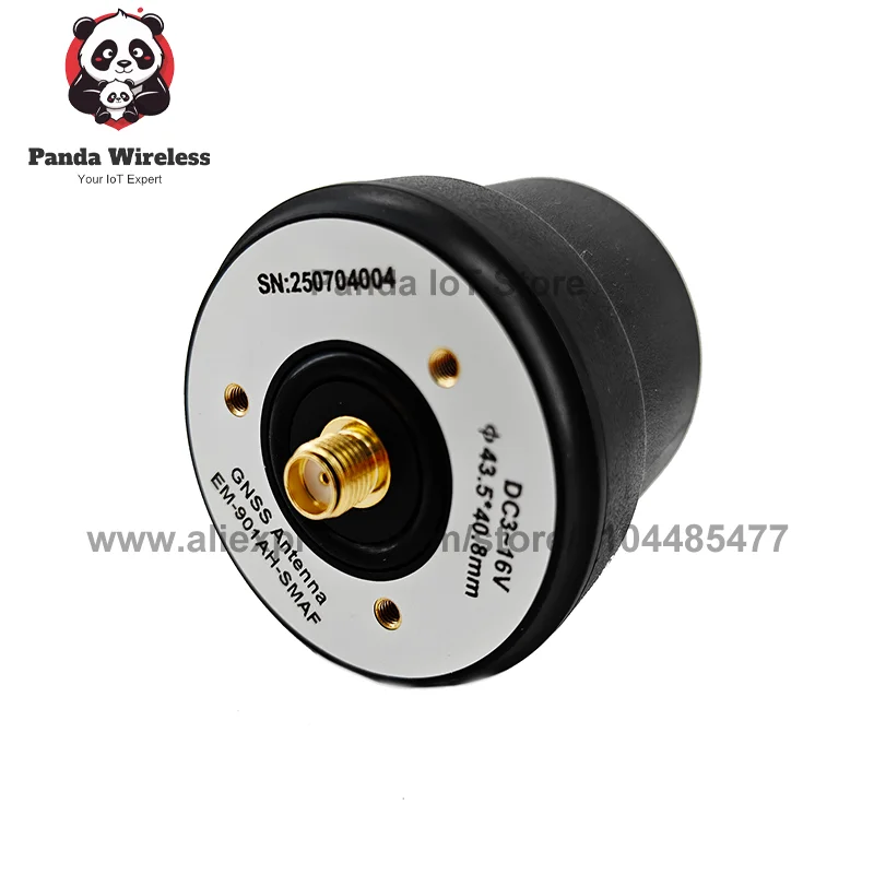 رباعي النواة اللولب متعدد الأقمار الصناعية متعدد التردد دوامة EM-901AH-SMAF هوائي GPS BDS GLONASS L-Band نشط الطائرات بدون طيار RTK YDH