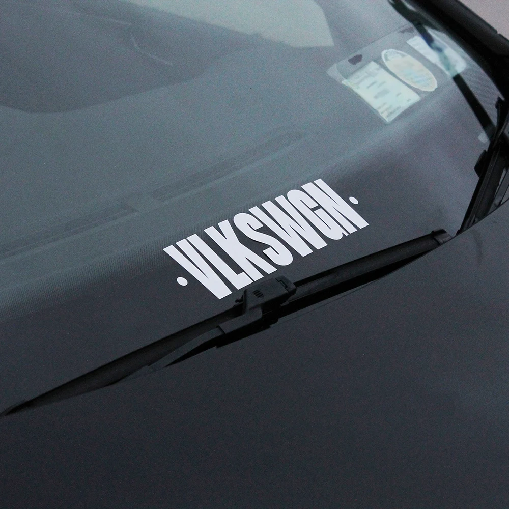 VLKSWGN Words Car Window Shield Bumper Vinyl Decals And Stickers For Volkswagen VW