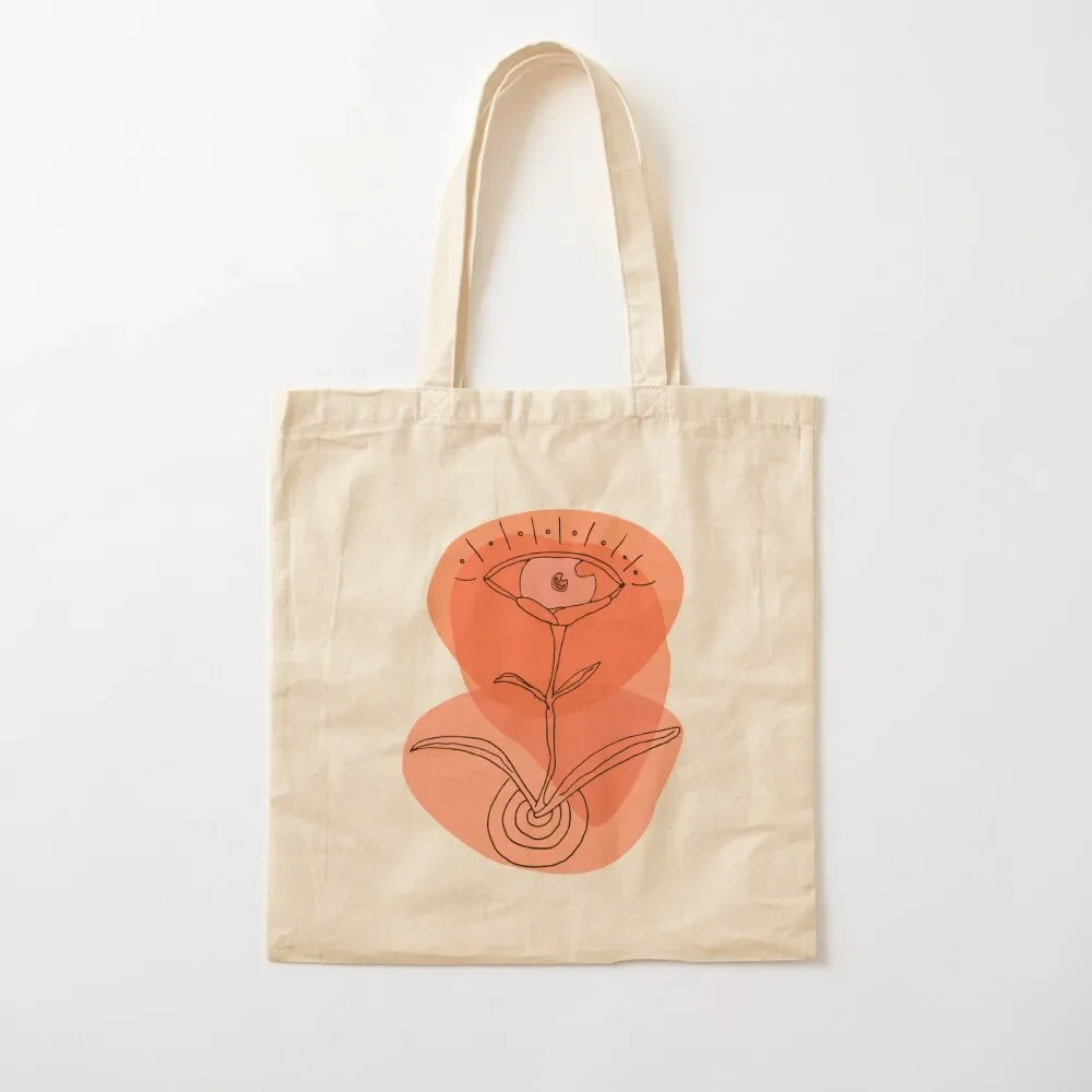 The Eye of the Storm in Orange Tote Bag cloth bag woman Cloth bag shopper women