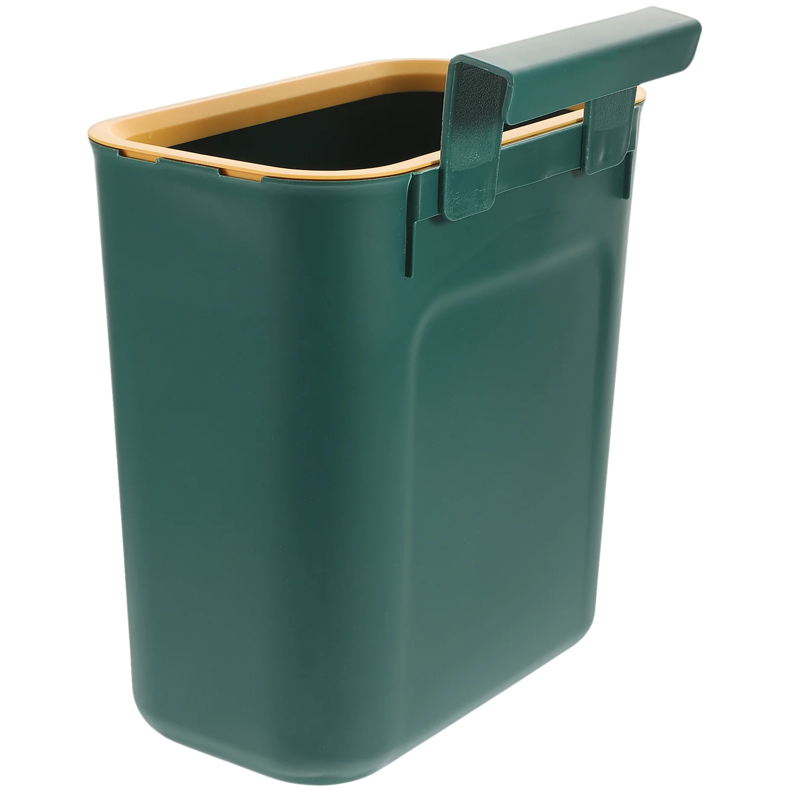 

with Cover Wall Mounted Trash Can Office Trashcan Lid Pp Garbage Lidded Container Bathroom Waste Bin