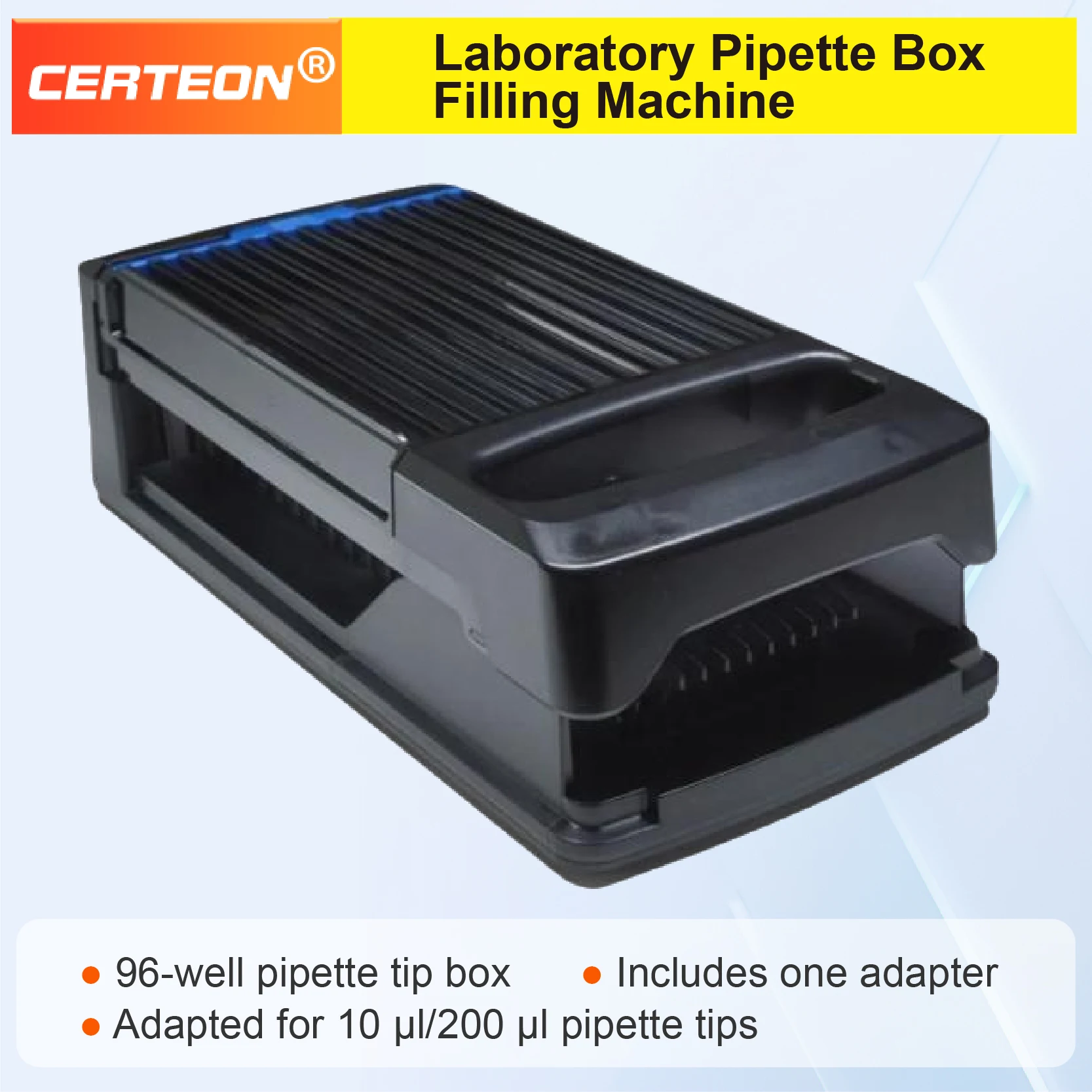 Automatic Pipette Tip Loader 10uL 200uL Lab Automation Pipette Tip Loading Machine Tip Refill System Equipment