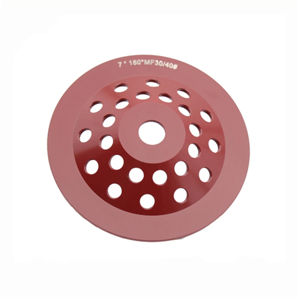 GD93 Diamond Abrasive Grinding Disc Concrete Round Polisher Plates 7 Inch Floor Polishing Pads with Six Star Shape Segments 3PCS