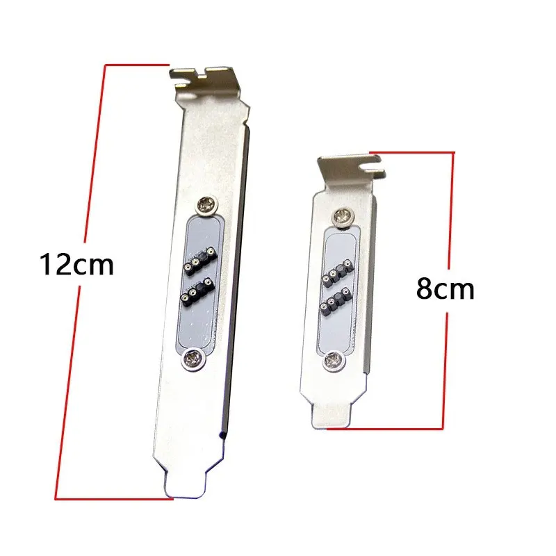 Computer Case ARGB Lighting Equipment Baffle Bit Outlet Board External 5V 3pin Lighting Cable Outlet Adapter Baffles