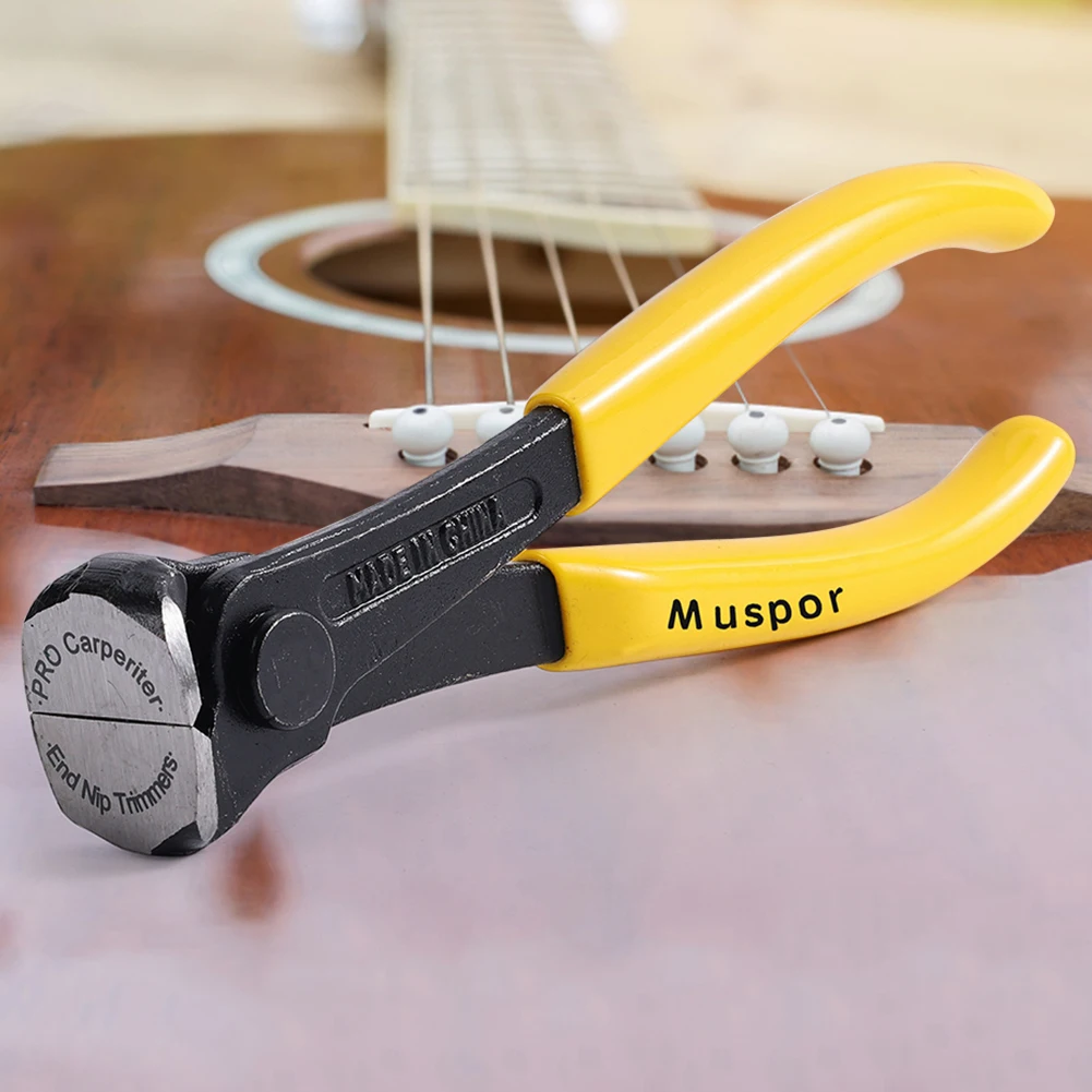 Muspor Guitar Fret Wire End Cutter Professional Guitar String Cutter Pliers Repair Maintenance Luthier Tool Guitar Accessories