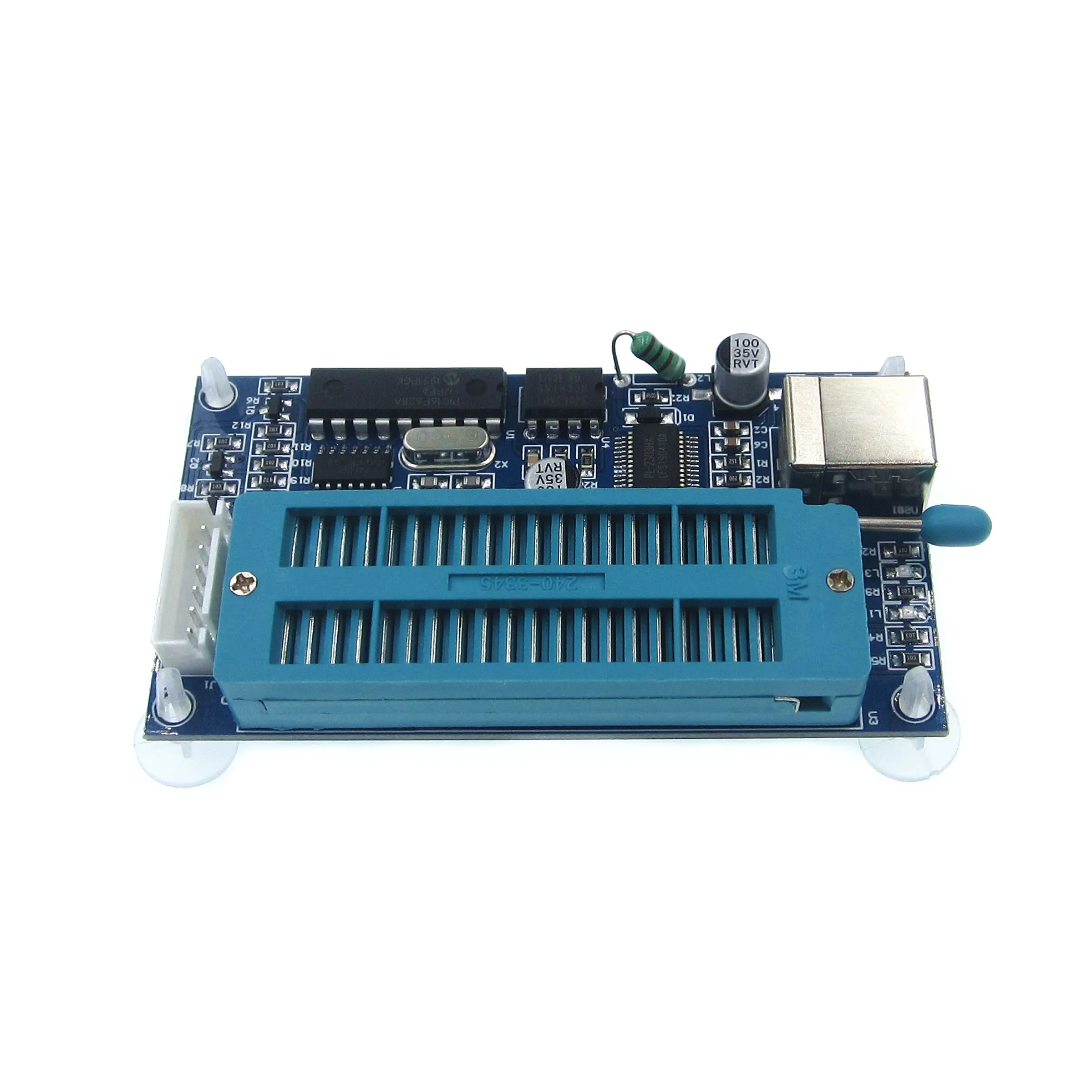 10pcs PIC K150 Programmer USB Automatic Programming Develop Microcontroller + USB cable