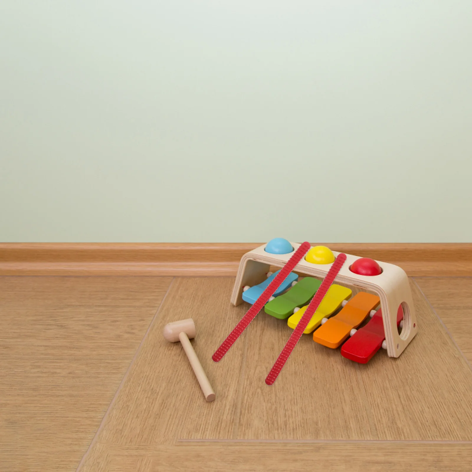 ไม้ตีจังหวะเด็ก เครื่องดนตรีเด็ก ของเล่น ไม้ตีกลอง ไม้นับ