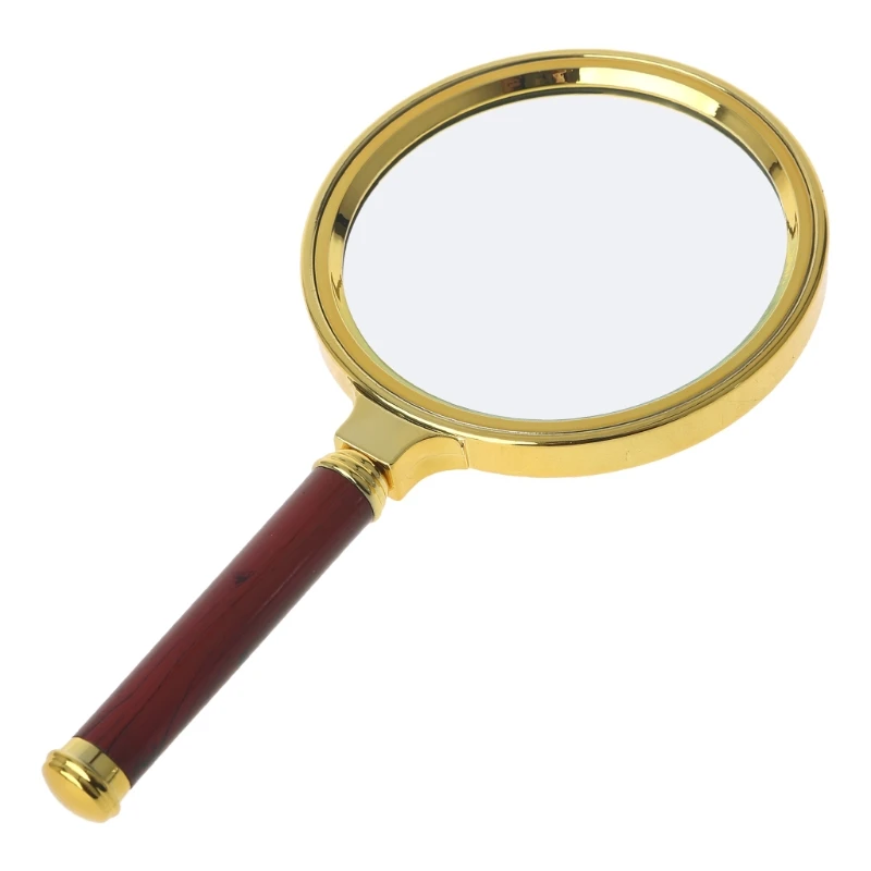 Imagem -02 - Lupa Portátil com Alça Retro Eye Lupa 10x Magnifier 60 mm 70 mm 80 mm