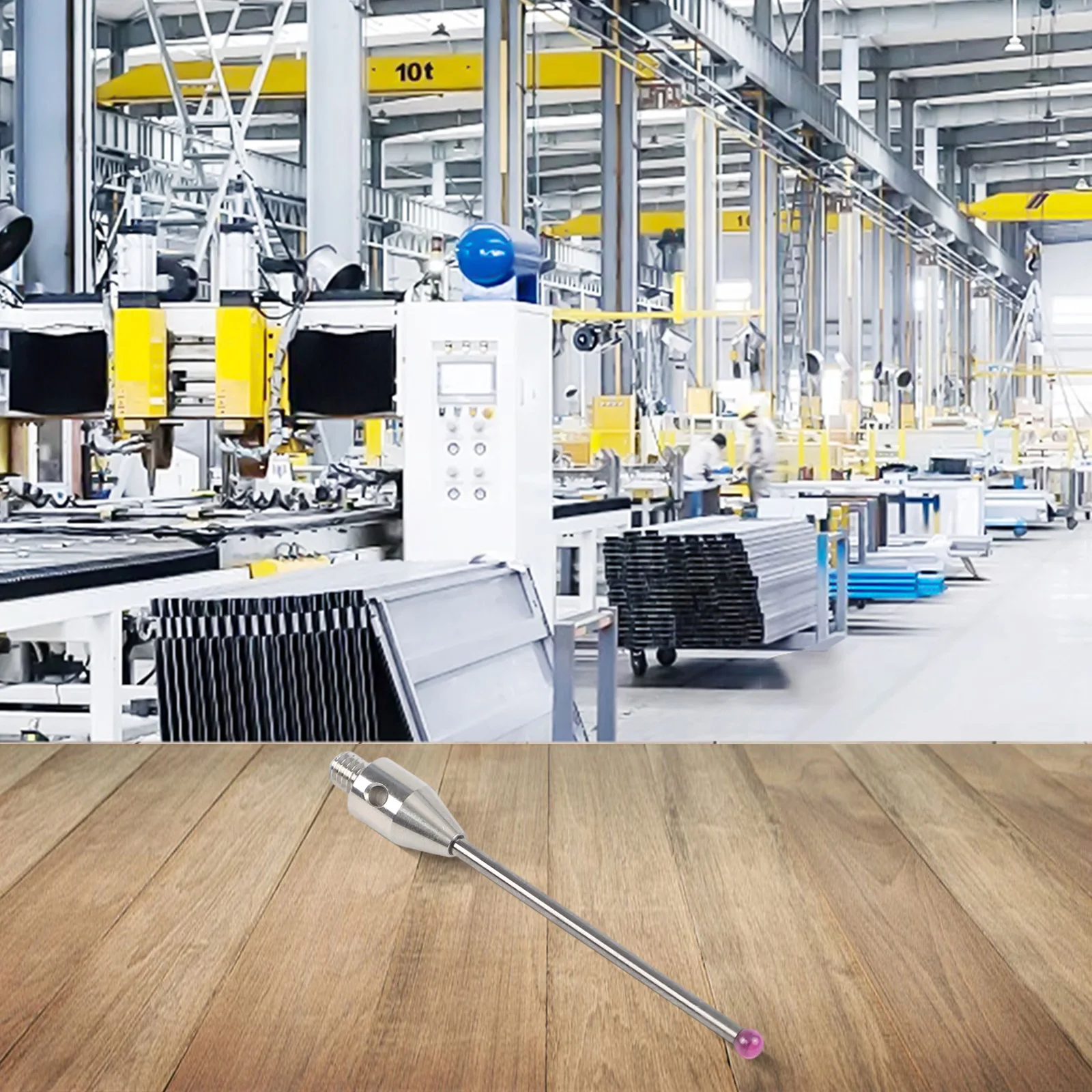 CMM Touch Probe A‑5003‑3680, 3mm Thread Tip 50mm Long, Spare Measuring Hardware For Coordinate Measuring Machine