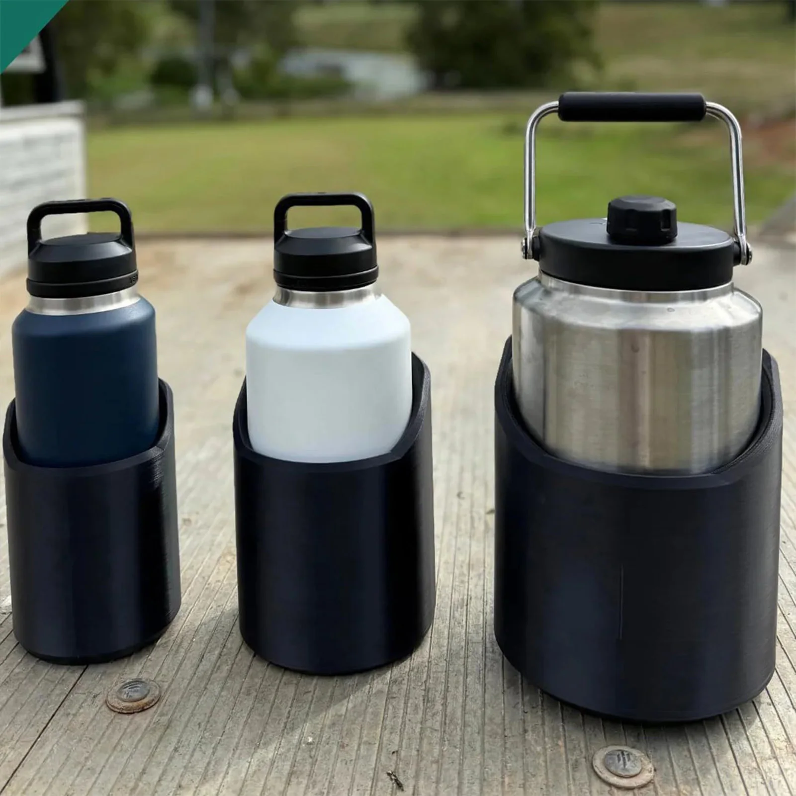 

Магнитный держатель для бутылки с водой, 46 унций, 50 унций, 64 унций, сильные магнитные чашки, быстросъемное автомобильное крепление с противоскользящим основанием, спортивный напиток на открытом воздухе