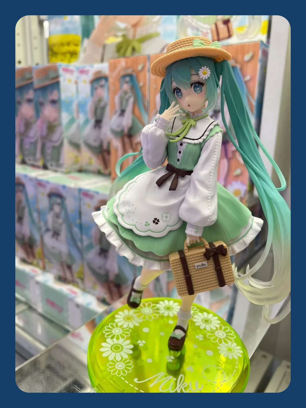 

Оригинальная модная фигурка Taito Hatsune Miku Country, аниме, игрушки, фигурка, модель из ПВХ, коллекция кукол, подарок на день рождения