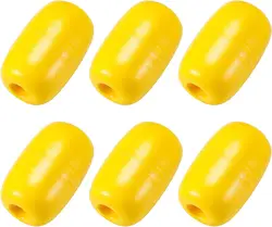 6 Pieces Rope Floats Marine, Deep Water Float Oval Water Float 2.7