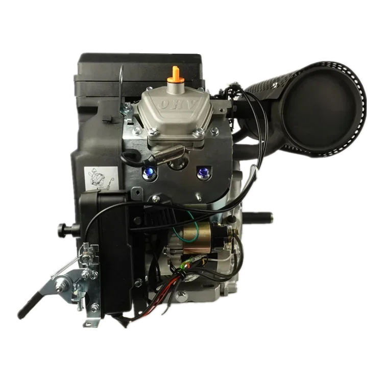 YYHCEngines With Two Cylinder OHV E- Start V Twin Gasoline Engines 27hp