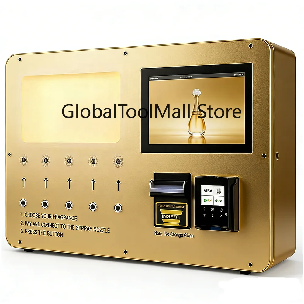 Smart Wall Mounted Perfume Vending Machine Automatic Fragrance Spray Dispenser with Touch Screen for Bar Nightclub Shopping Mall