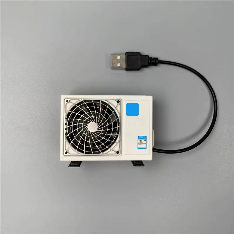 Jouet de scène de modèle Miniature de climatiseur pour camion benne Tamiya RC 1/14 SCANIA 770S BENZ MAN TGX LESU, accessoires de voiture