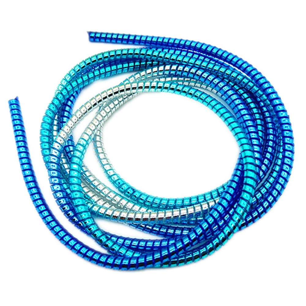 1.4M Gradient Color Wire Cord Protector Charging Data Line Cable Winder Organizer Cable Protection Wrap USB Cable Protector