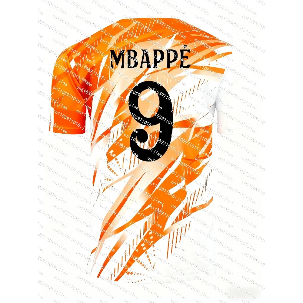 2025 نمط خاص قصير الأكمام Mbappé قميص كرة القدم عدد 9/10 الرجال النساء الشباب الاطفال التدريب زي كرة القدم تنفس جيرسي