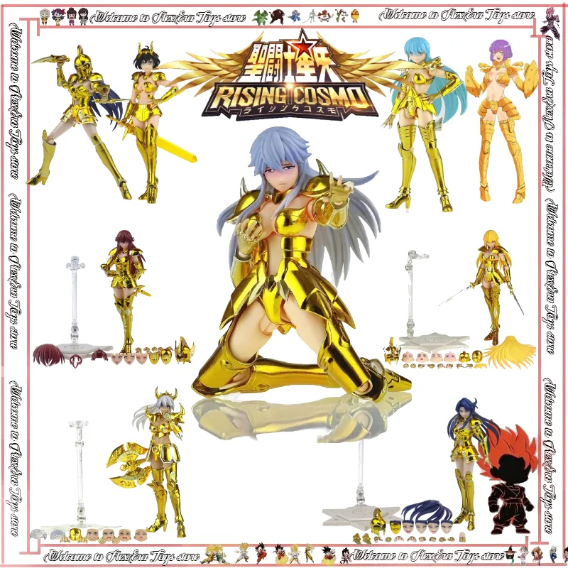 

【In Stock】GT Saint Seiya Myth Cloth EX Female Gold Saints Set Libra/Taurus/Cancer/Capricorn Action Figure Collectible Model