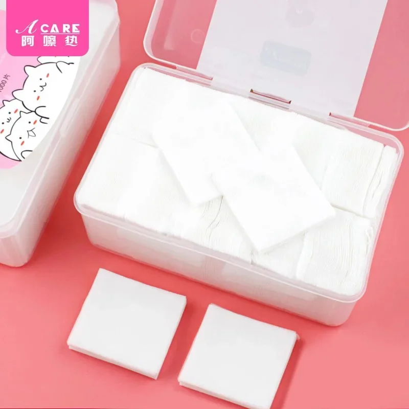 مستحضرات التجميل القطنية C1- سهلة الاستخدام، لوح قطني مزيل المكياج للنساء، تونر، ضغط رطب رفيع، يمكن تمديده للوجه، ليس من السهل #3