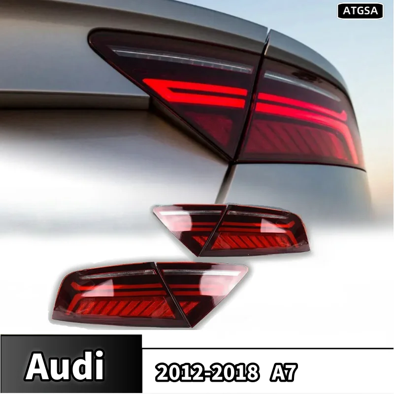 Car tail lights suitable for Audi A7 2012-2018 new upgrade