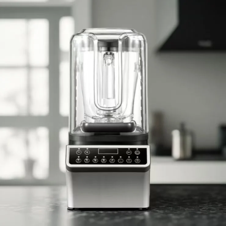 

8003G Бытовая техника 1800 Вт Высокопроизводительный кухонный комбайн хорошего качества для приготовления смузи со звукоизоляционной крышкой