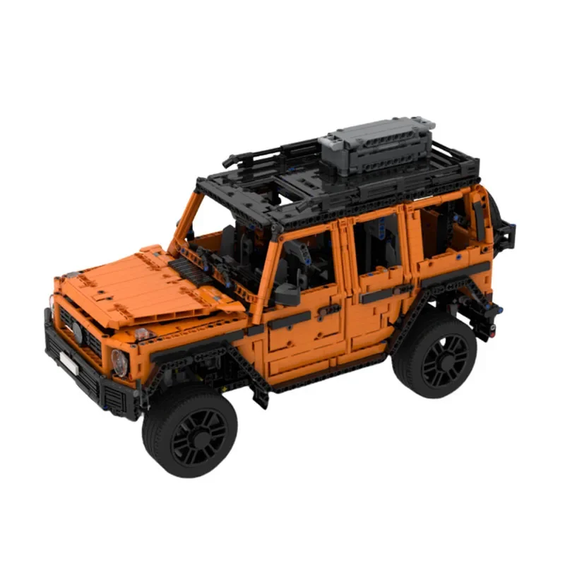 

Moc 2991 шт. MercedesBenzs G500 ПРОФЕССИОНАЛЬНАЯ линия Модель автомобиля Коллекционное издание Строительные блоки Техническая игрушка Креативный подарок для детей