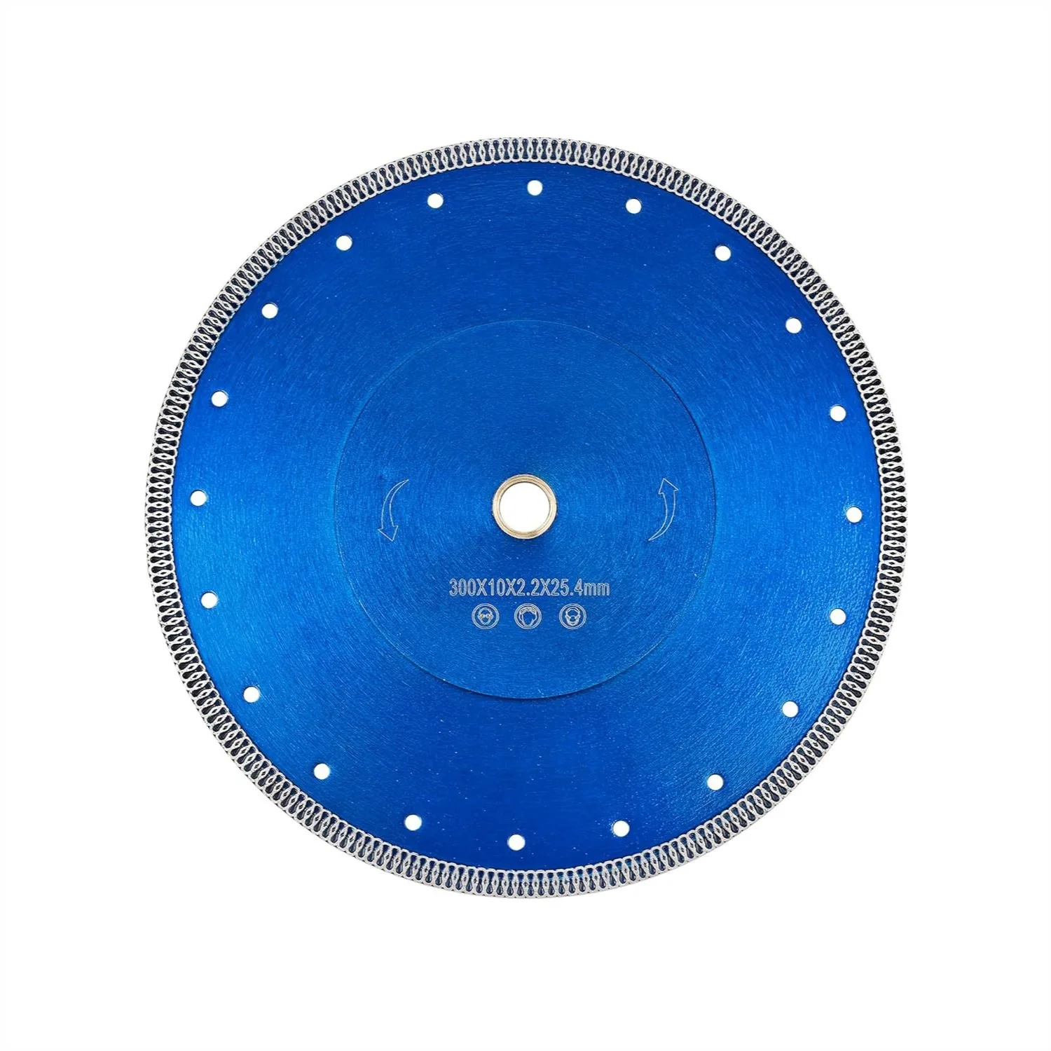 

12" 300mm Diamond Blade for Wet Cutting Dekton Tile Porcelain Ceramic Granite Marble, 1" Arbor