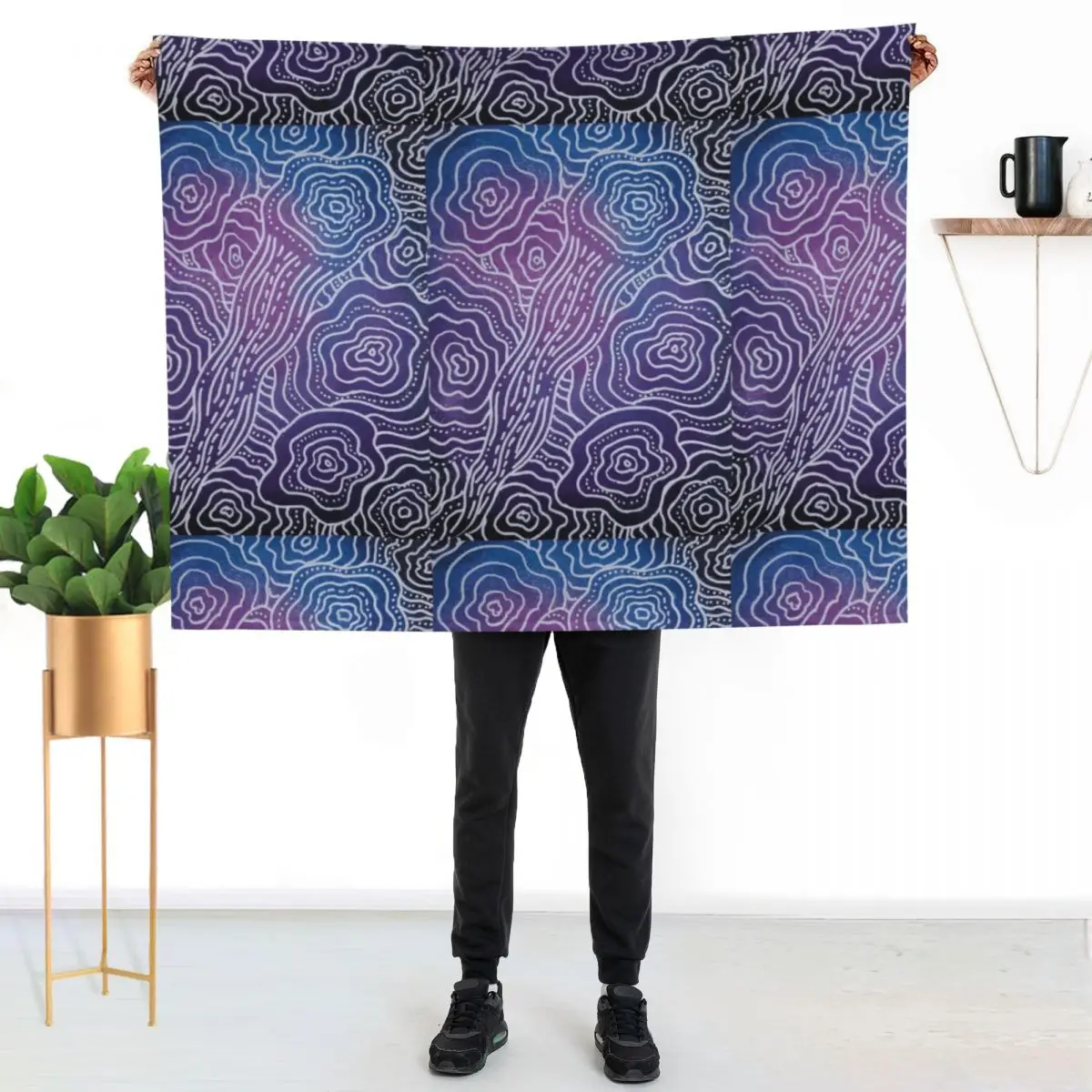Shooting Star Throw Blanket Soft Plush Blanket as Housewarming Gift