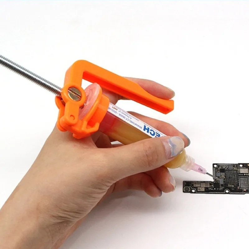 موزع حقنة مسدس الغراء اليدوي لمعجون اللحام، التدفق، الايبوكسي، مانع التسرب، أداة إصلاح الهاتف، أداة معززة لمضرب قضيب 10CC #1