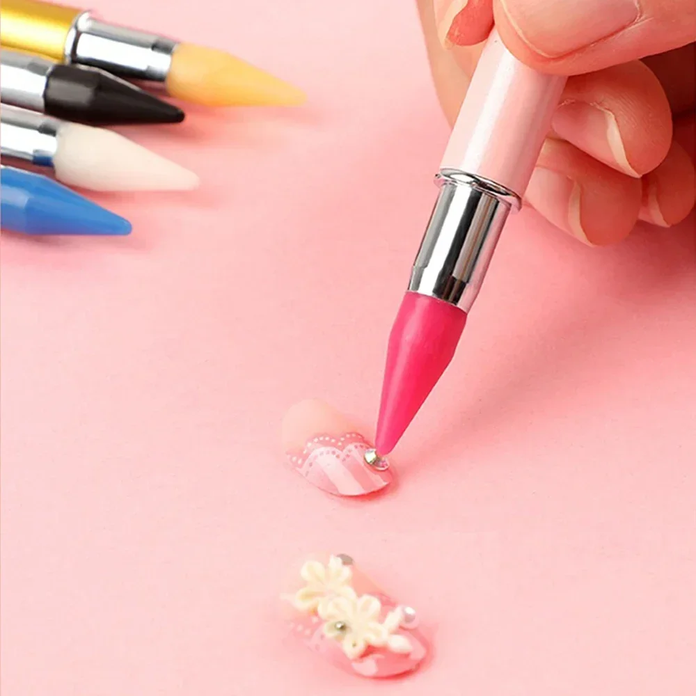 New Diamond Painting Pen Tool Double Head Convenient Multifunctional Nail Pen Metal Material Diamond Painting Accessories