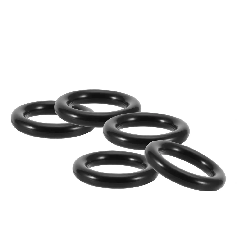 100pcs Durable PVC O Rings Black O-Type Sealing Rings Lightweight Flexible Pipe Joint Gasket Garden Hose Connectors