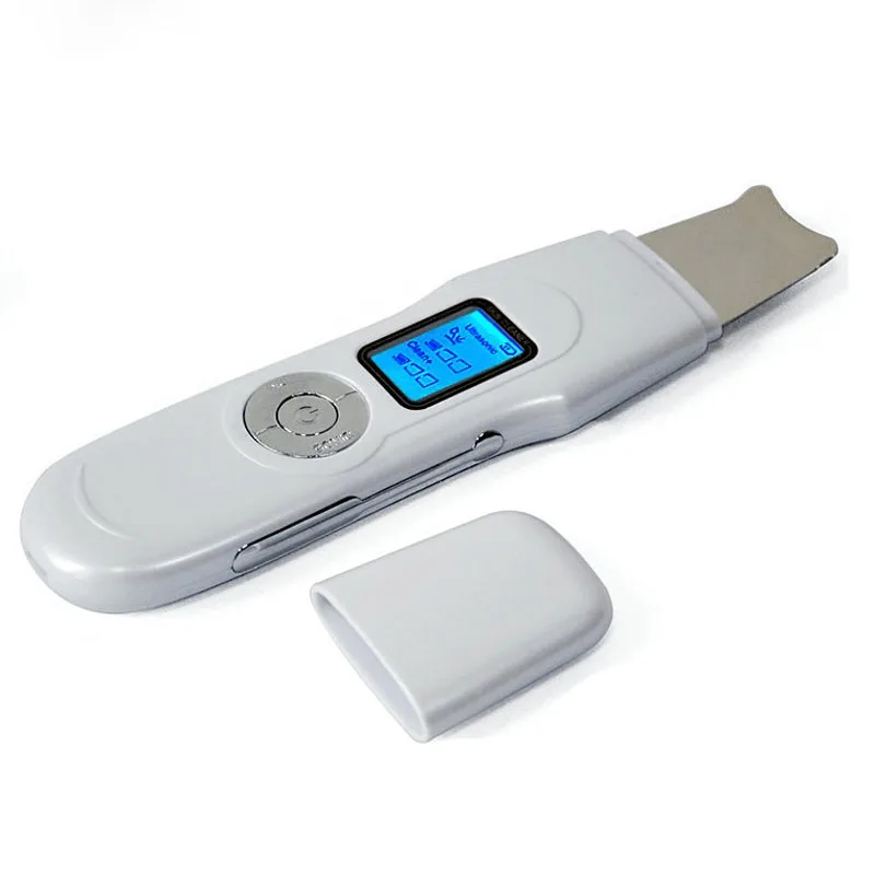 Dobrej jakości urządzenie do usuwania zaskórników, pielęgnacji twarzy, oczyszczania, złuszczania martwego naskórka, ultradźwiękowa szpatułka do twarzy.