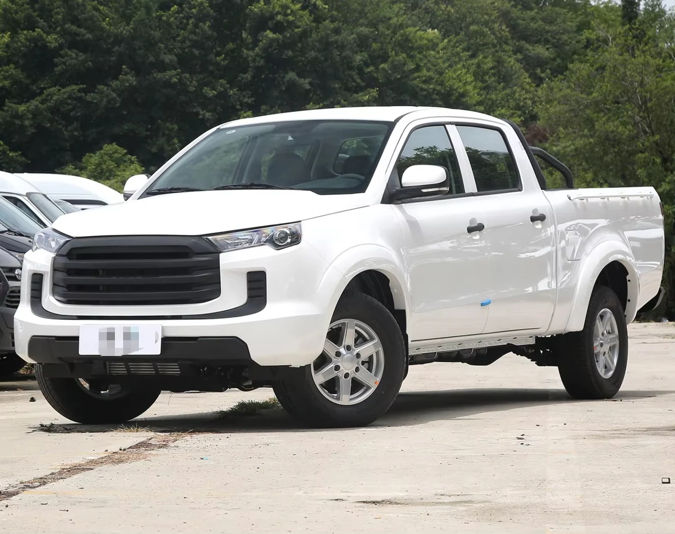 

Hard Smoothly Flush-mounted Aluminum Alloy Water-resistant Tonneau Cover for 2025 Jianglin Baodian JMC