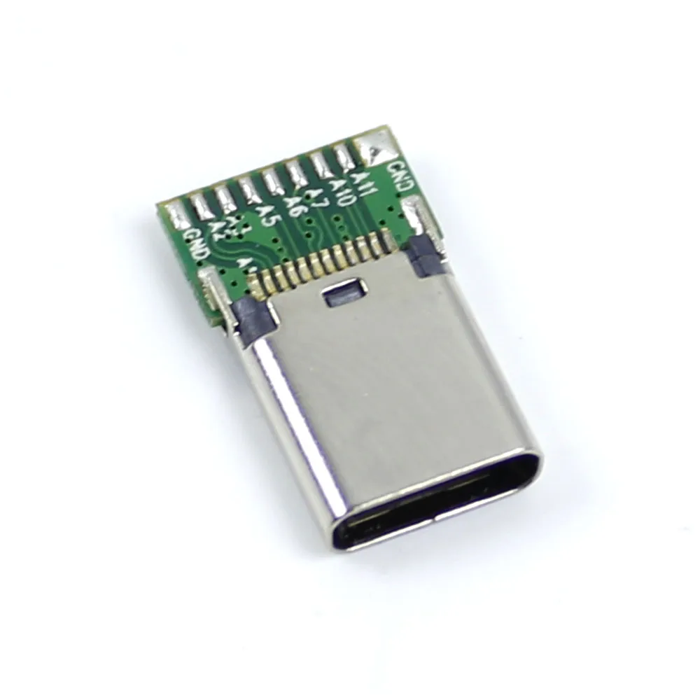 USB 3.1 Type-C Motherboard Test Board Motherboard PCB Board Test Head USB Connector Socket, for Data Cable Transmission