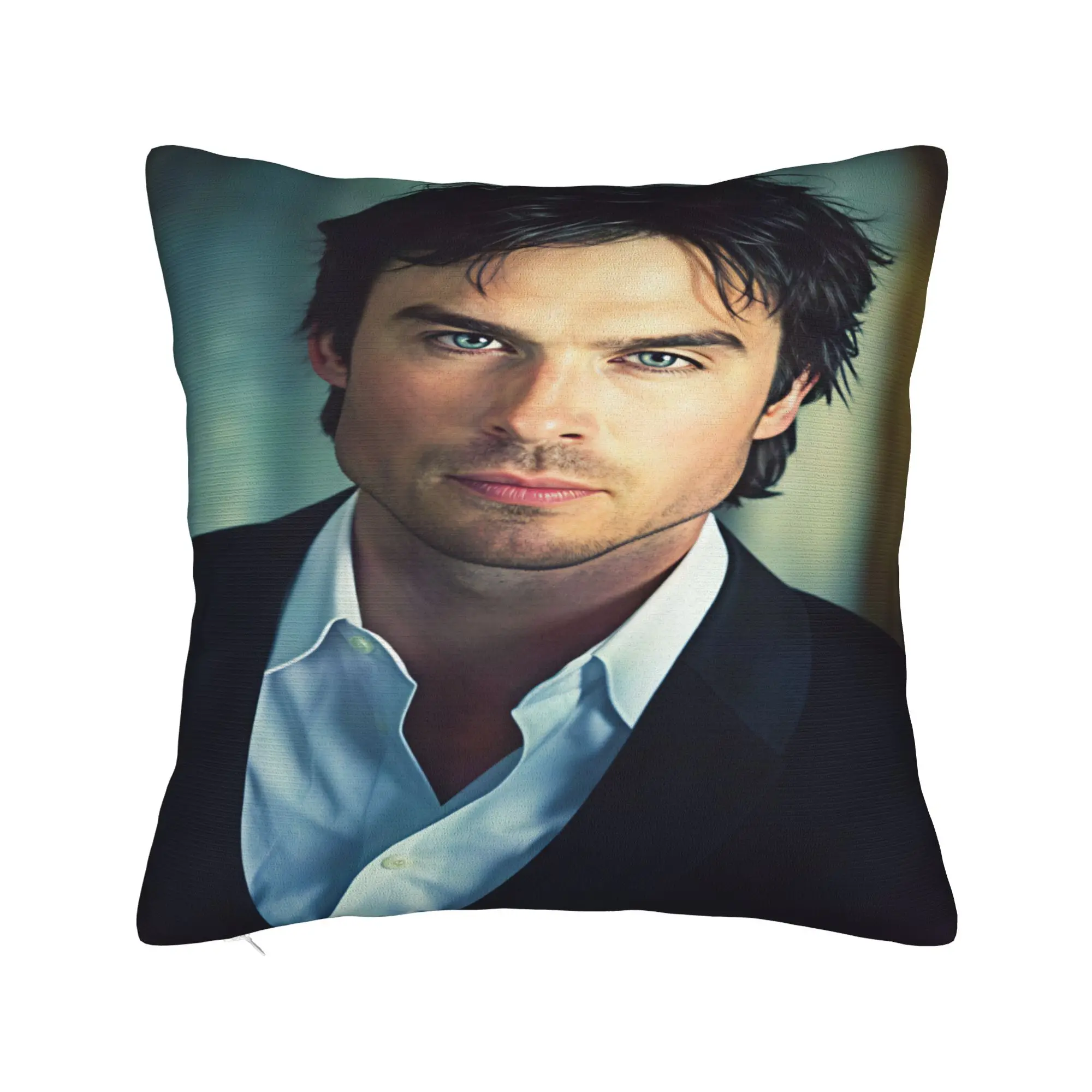 Ian Somerhalder Pillowcases  Funny Pillow Case For Wedding Party Home Decor Print Pillow Cover
