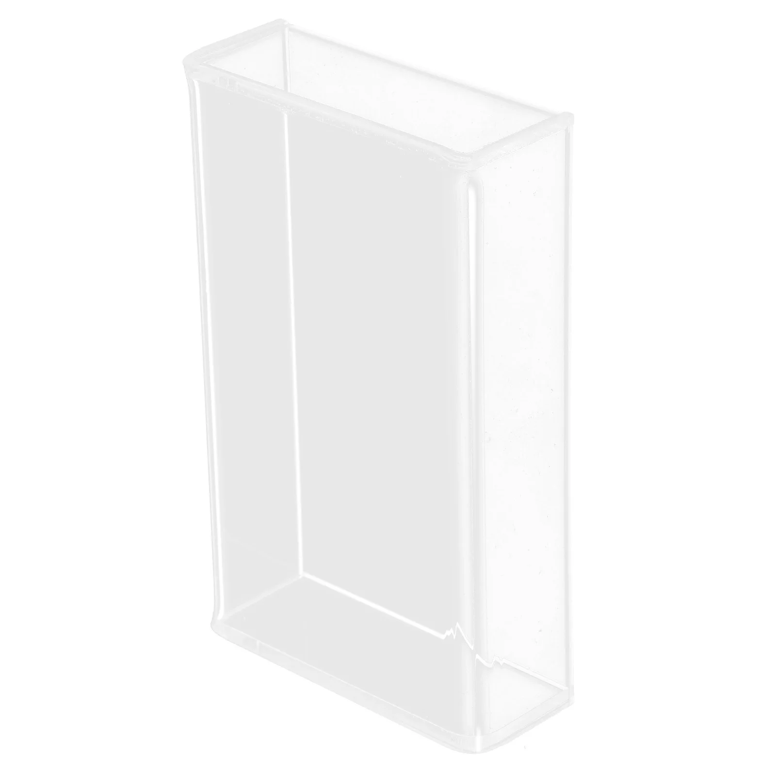 Transparent Wireless Mouse Cover Clear Acrylic Protective Case for Desktop Laptop Office Use Waterproof Mouse Protector