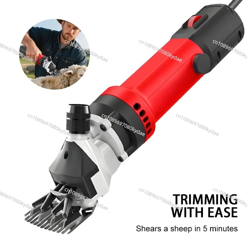 Electric Sheep Shearing Clippers 1200W High Power Farm Use Electric Wool Shears for Efficient Shearing and Quick Trimming