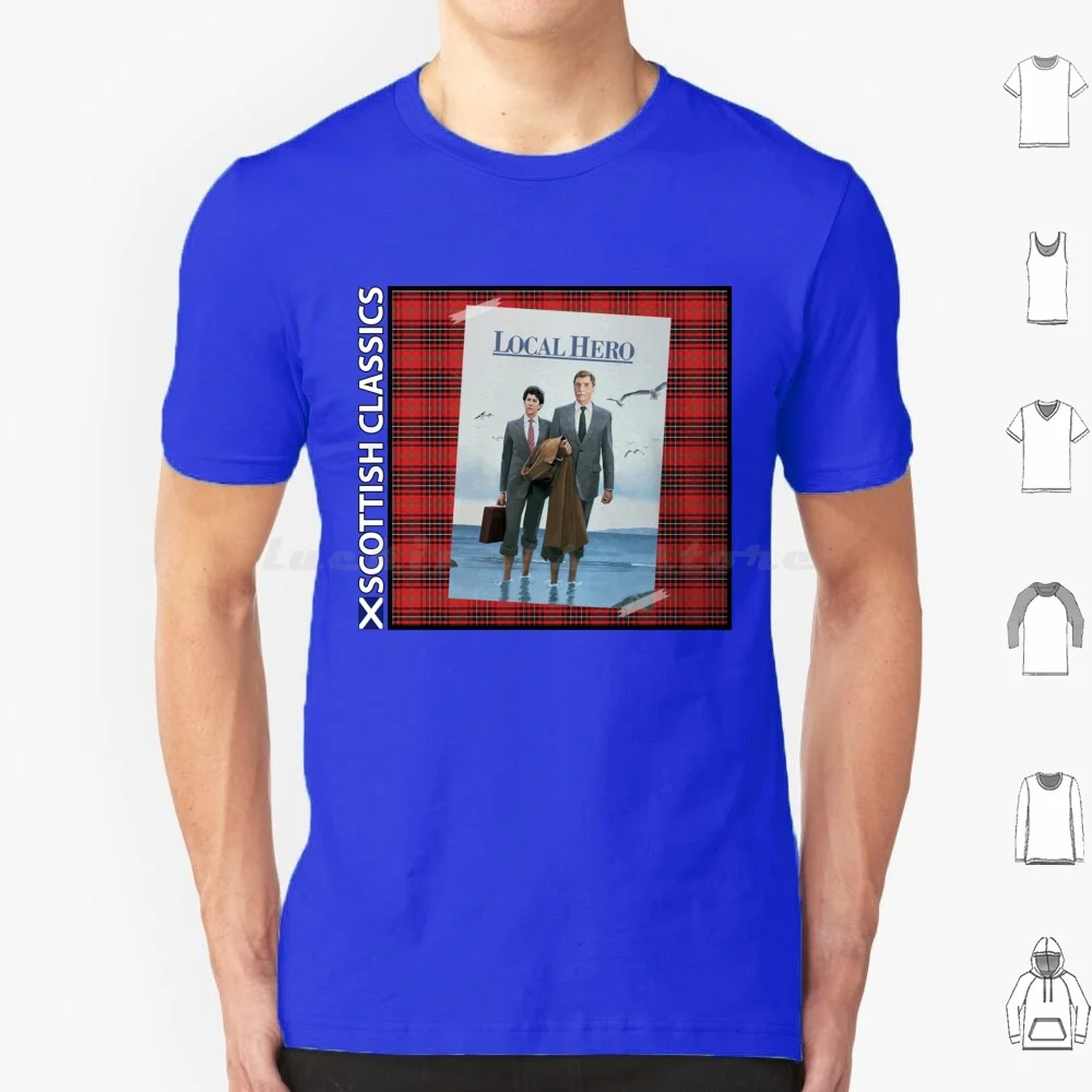 Scottish Classics-Local Hero T Shirt 6xl Cotton Cool Tee Scottish Scotland Glasgow Edinburgh Local Hero Classic Cinema Cinema