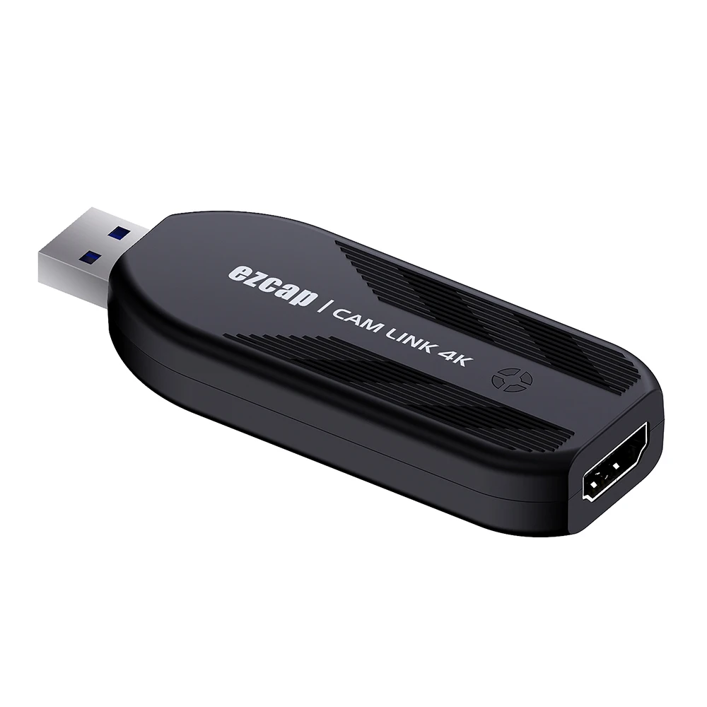 

ezcap331 HDMI Video Capture Broadcast Live Record via DSLR Camcorder or Action Cam, 1080p 120hz or 4K at 30 FPS USB 3.0