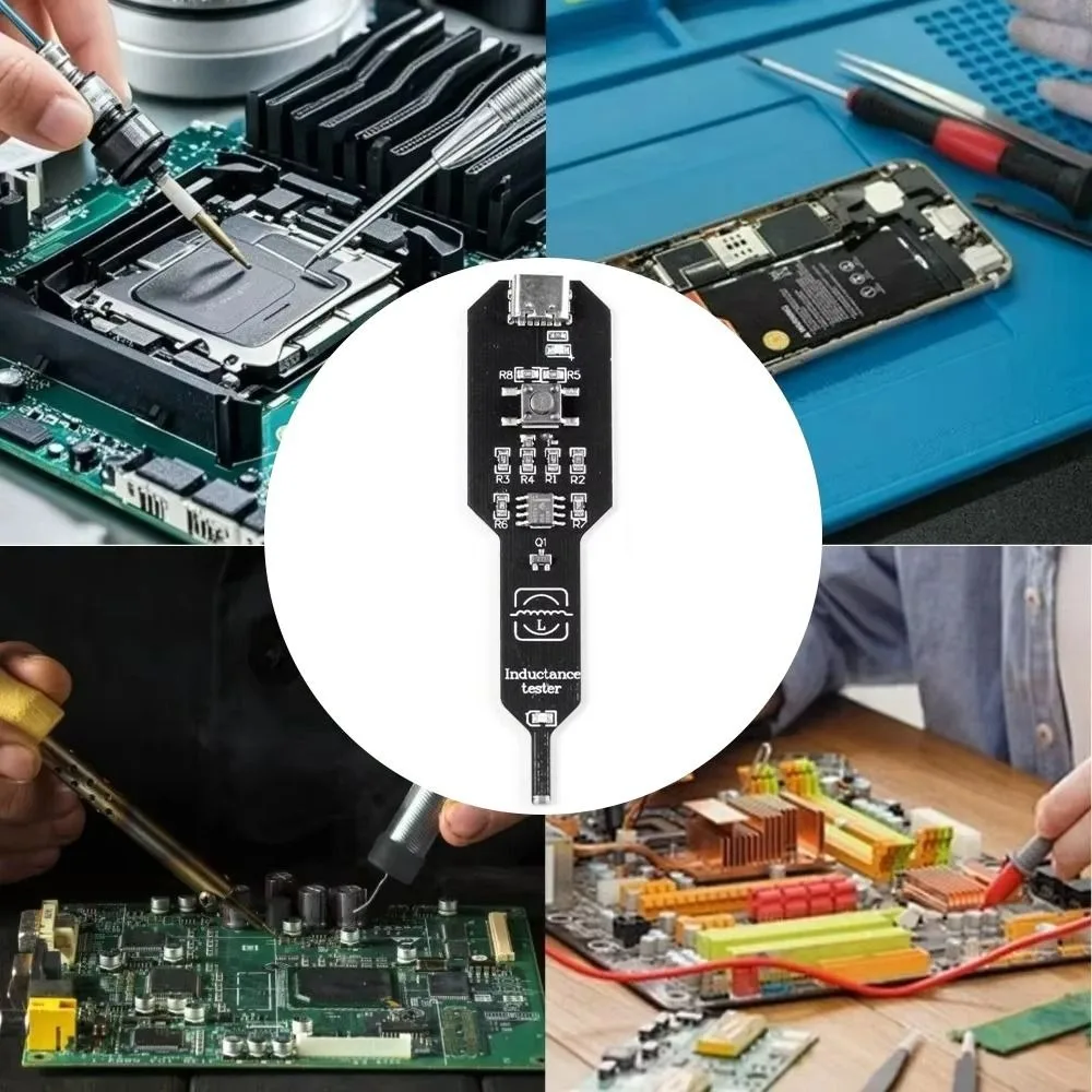 Third Generation Motherboard Coil Tester Strong Stability Quick Investigation Inductor Detector Tool High Accuracy Easy To Use