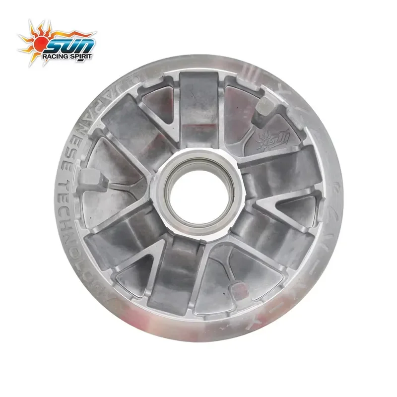 SUN Racing New Steel Drive Pulley System for Click125 Taiwan CVT Pulley Set view 3