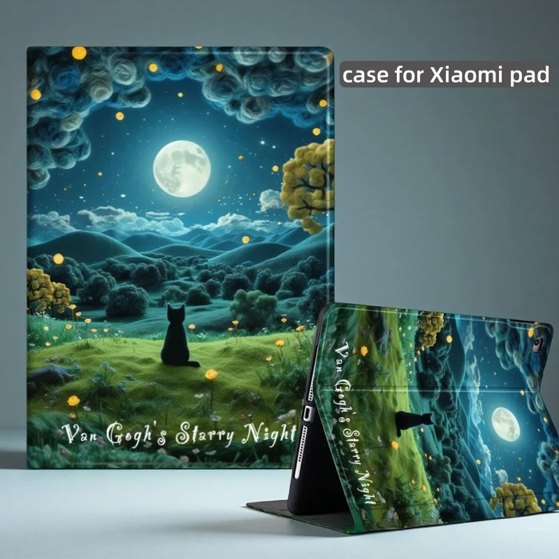 

Для Xiaomi Pad 5 6 Pro Чехол 11 дюймов PU Book Flip Stand Чехлы для планшетов 6s Pro 12,4 дюйма Mi Pad 7 7 Pro 11,2 дюйма 2024 для Mi Pad 5 6 Cover