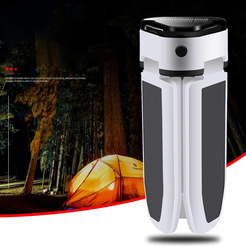 

Led Camping Lantern Portable Light Camping Light Rechargeable workshop Lamp Emergency Camp Equipment Bulb Powerful Solar or Usb